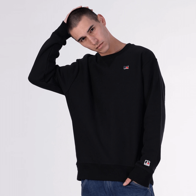 Russell Athletic Redeemer Heavyweight Sweater - Black