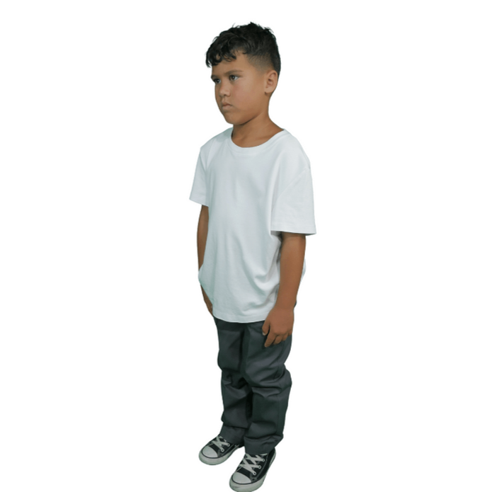 DICKIES - YOUTH 478 BOYS` ORIGINAL FIT RELAXED PANTS - CHARCOAL