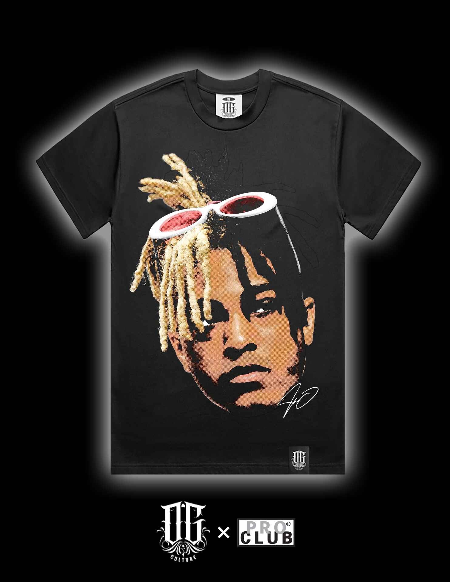 OG Culture X Pro Club Digital Printed Heavyweight Tee - XXXTentacion Portrait