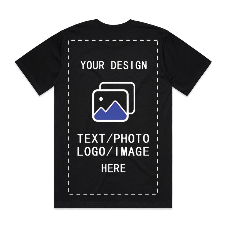 Custom Your Own Pro Club Back Heavyweight Short Sleeve Tee