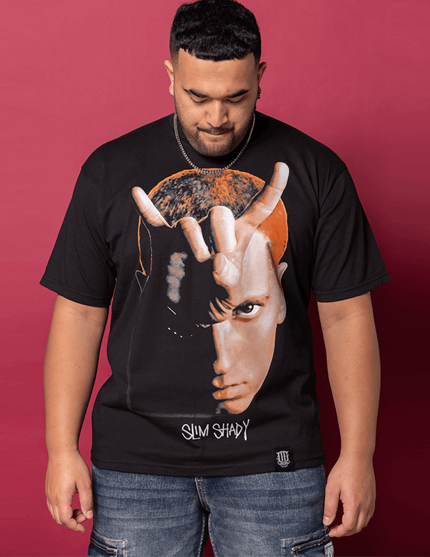 OG Culture X Pro Club Heavyweight Tee - Eminem Portrait