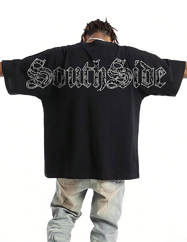 Pro Club Bandana SouthSide Tee - Black