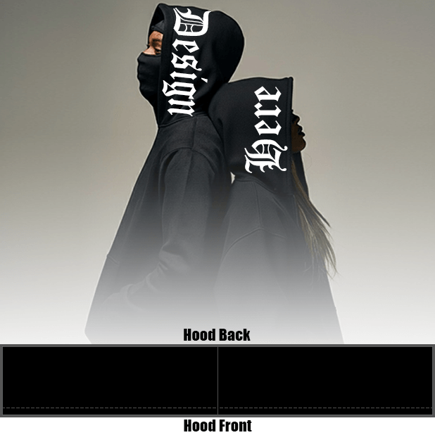 Custom Print Hood Pro Club Heavyweight Pullover Hoodie (13oz