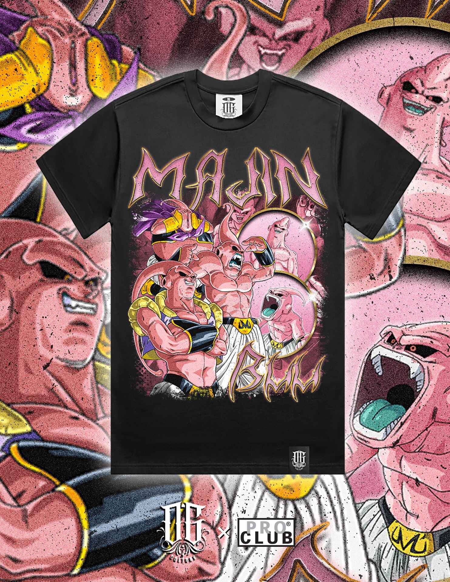 OG Culture X Pro Club Heavyweight Tee - Dragon Ball Majin Buu