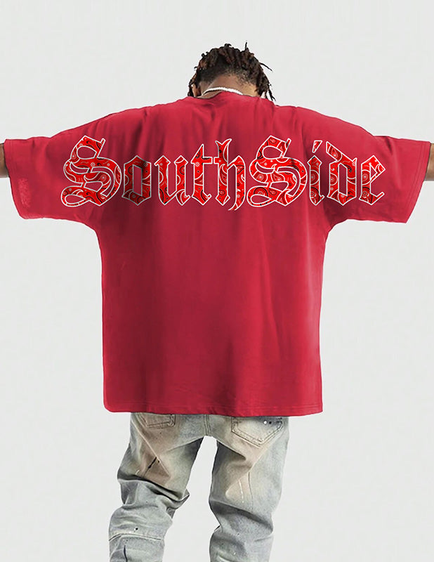 Pro Club Bandana SouthSide Tee - Red