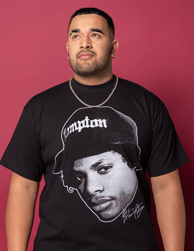 OG Culture X Pro Club Digital Printed Heavyweight Tee - Eazy E Portrait