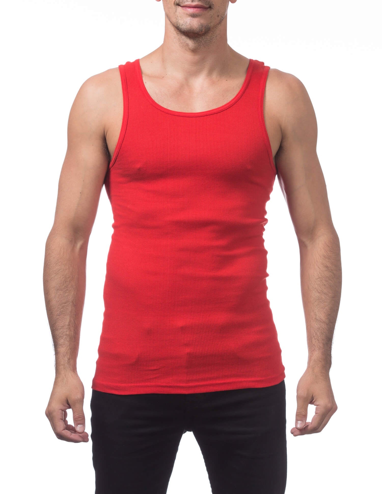 Pro Club O-DOG Premium Cotton A-Shirt - Red (2 Per Pack)