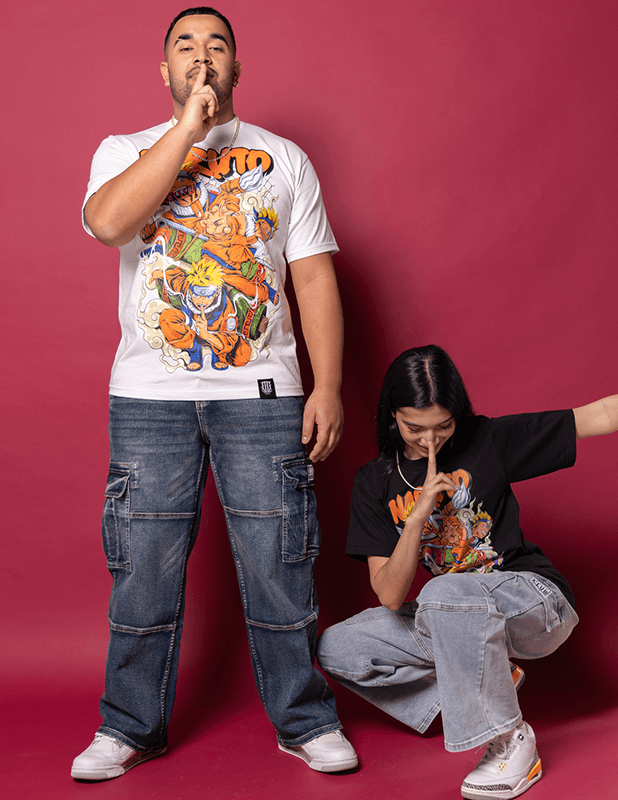 OG Culture X Pro Club Heavyweight Tee - Naruto