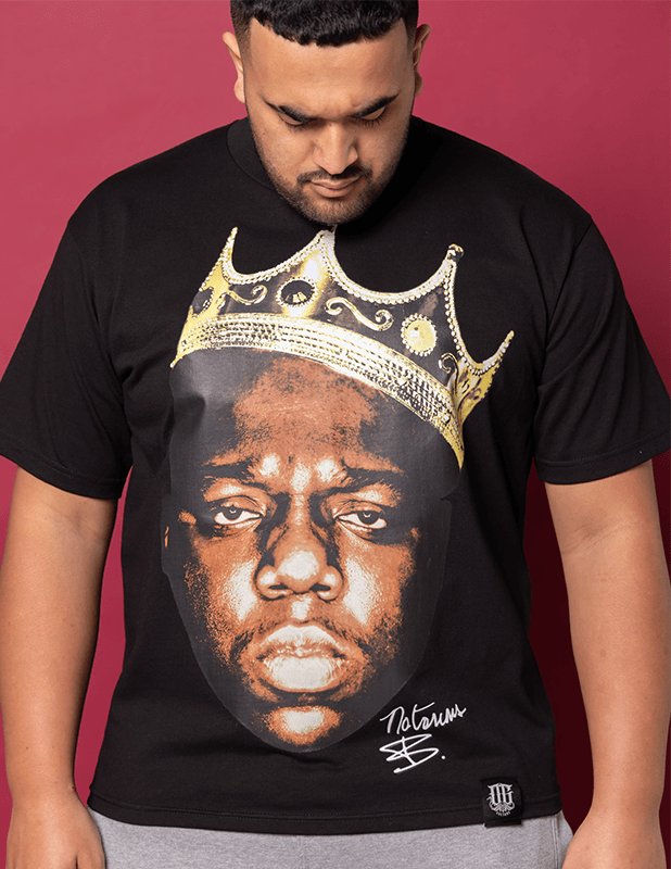 OG Culture X Pro Club Heavyweight Tee - Biggie Portrait