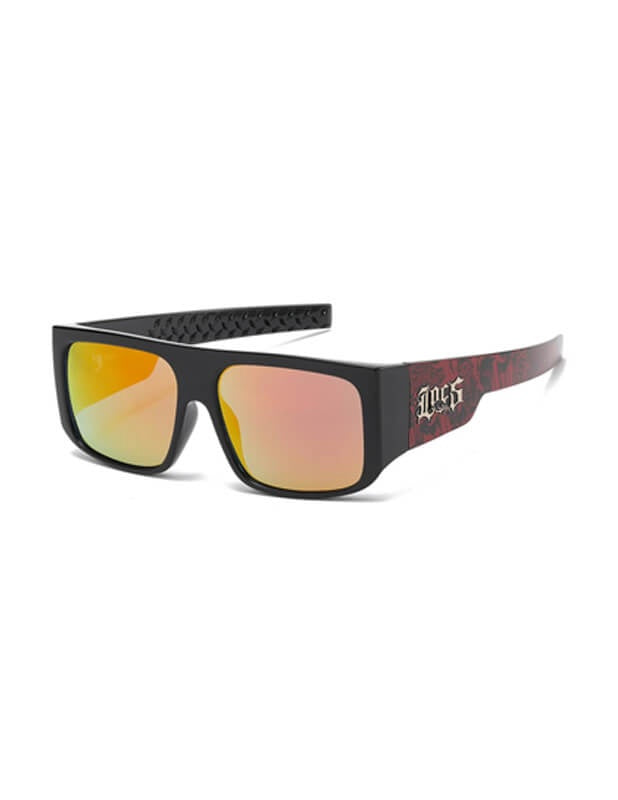 Locs Sunglasses - 8LOC91192-GRFT RED