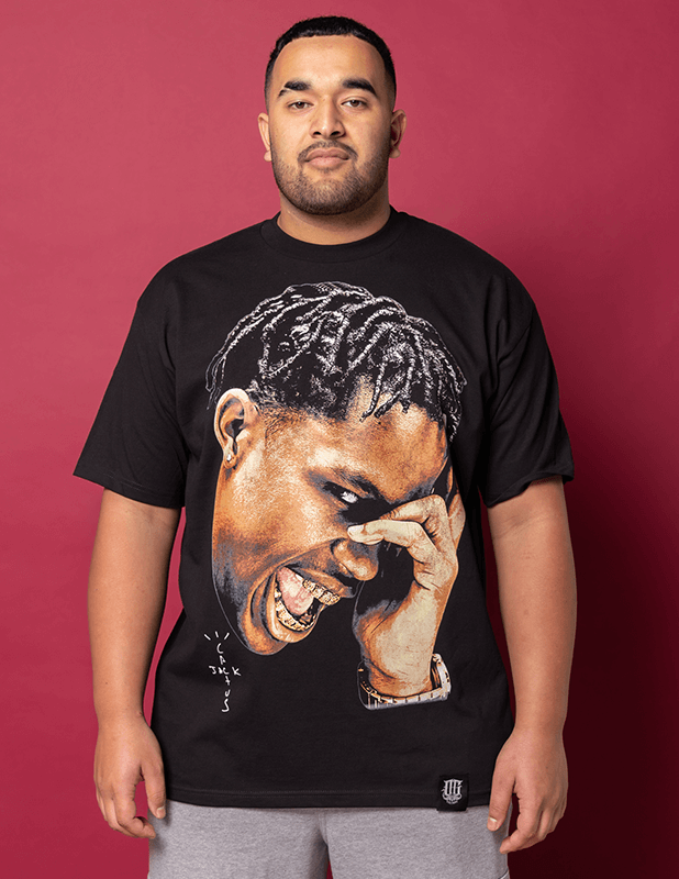 OG Culture X Pro Club Heavyweight Tee - Travis Scott Portrait