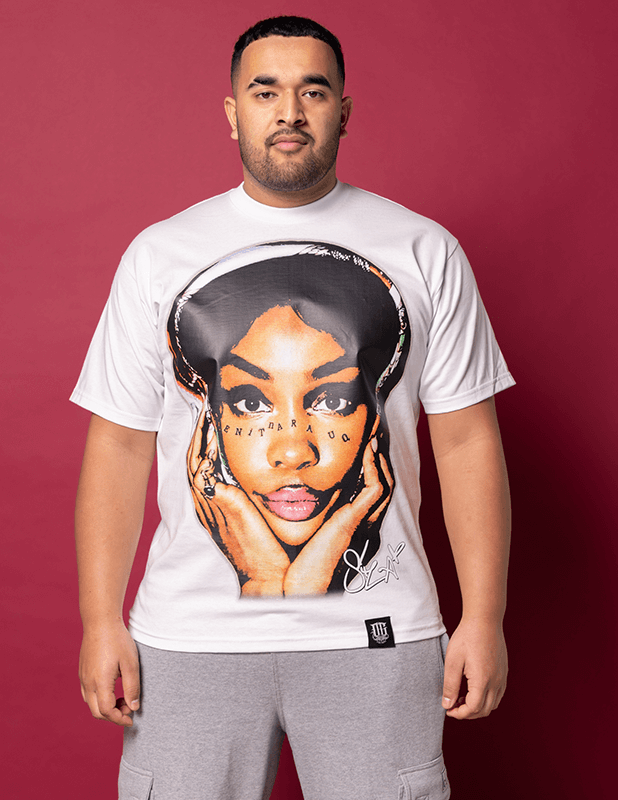 OG Culture X Pro Club Heavyweight Tee - SZA Portrait