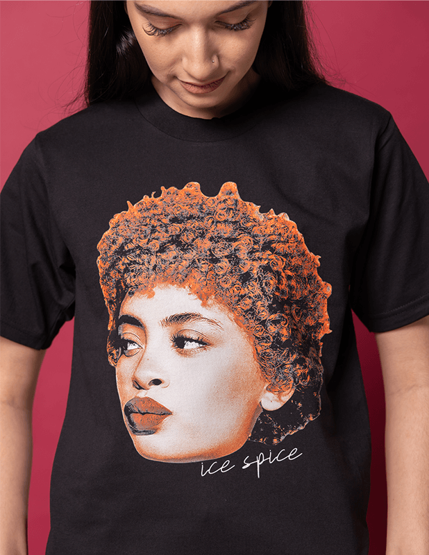 OG Culture X Pro Club Heavyweight Tee - Ice Spice Portrait