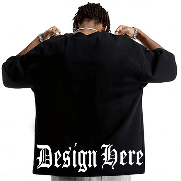 Custom Print Back Tail - Pro Club Heavyweight Short Sleeve Tee