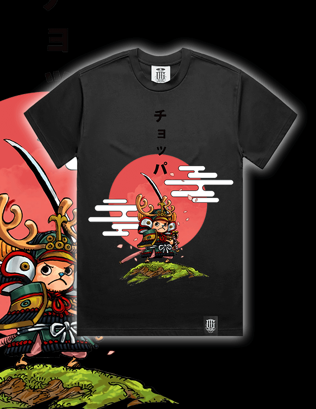 OG Culture X Pro Club Heavyweight Tee - One Piece Chopper's Sword