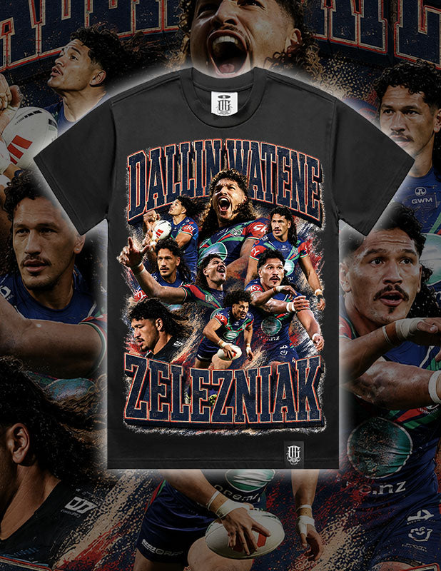 OG Culture X Pro Club Heavyweight Tee - Warriors Dallin Watene-Zelezniak Legacy