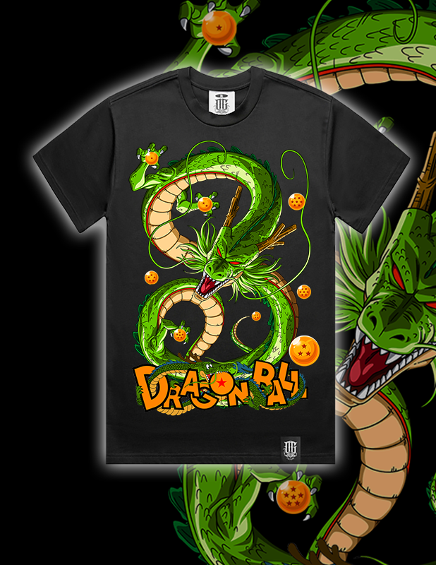 OG Culture X Pro Club Heavyweight Tee - Dragon Ball Shenron