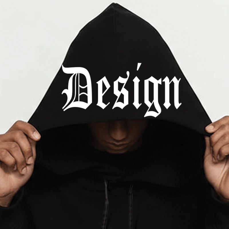 Custom Print Front Hood - Pro Club Heavyweight Pullover Hoodie (13oz)