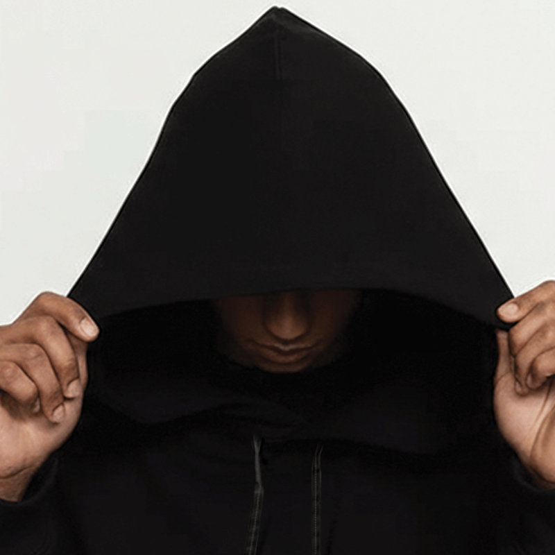 Custom Print Front Hood - Pro Club Heavyweight Pullover Hoodie (13oz)