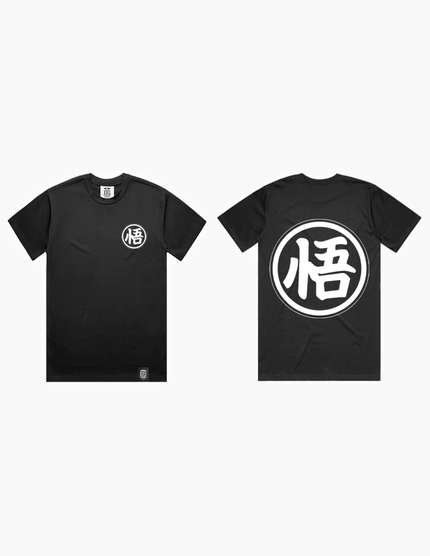 OG Culture X Pro Club Heavyweight Tee - Dragon Ball Goku's Kanji