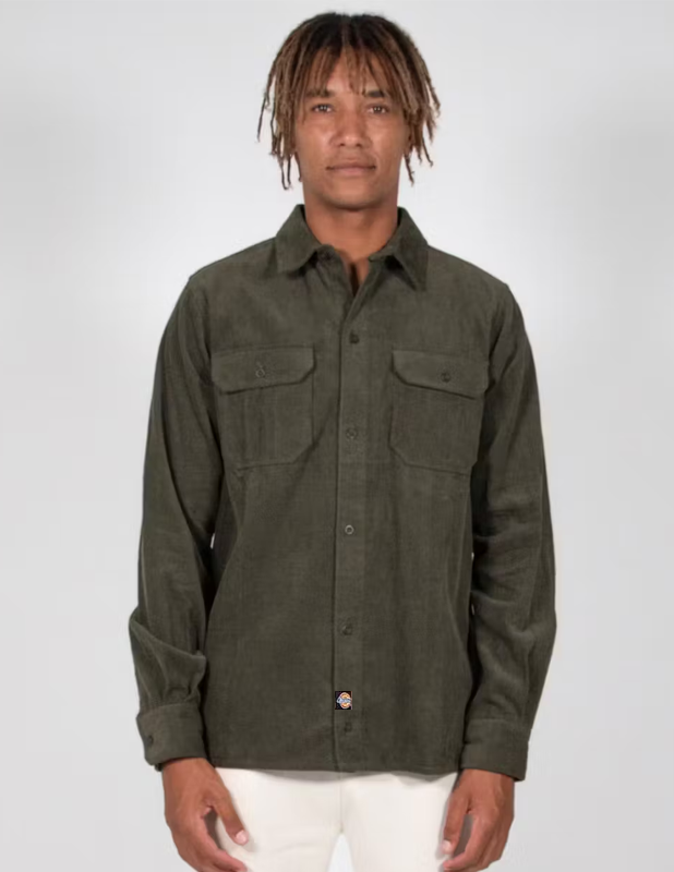 DICKIES – SONORA Regular Fit Longsleeve Shirt - GREEN