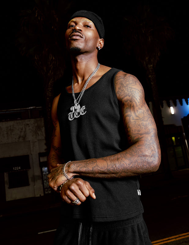 Pro Club Heavyweight Thermal Tank - Black