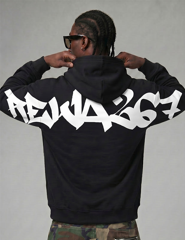 Pro Club Rewa267 Heavyweight Pullover Hoodie (13oz) - Black