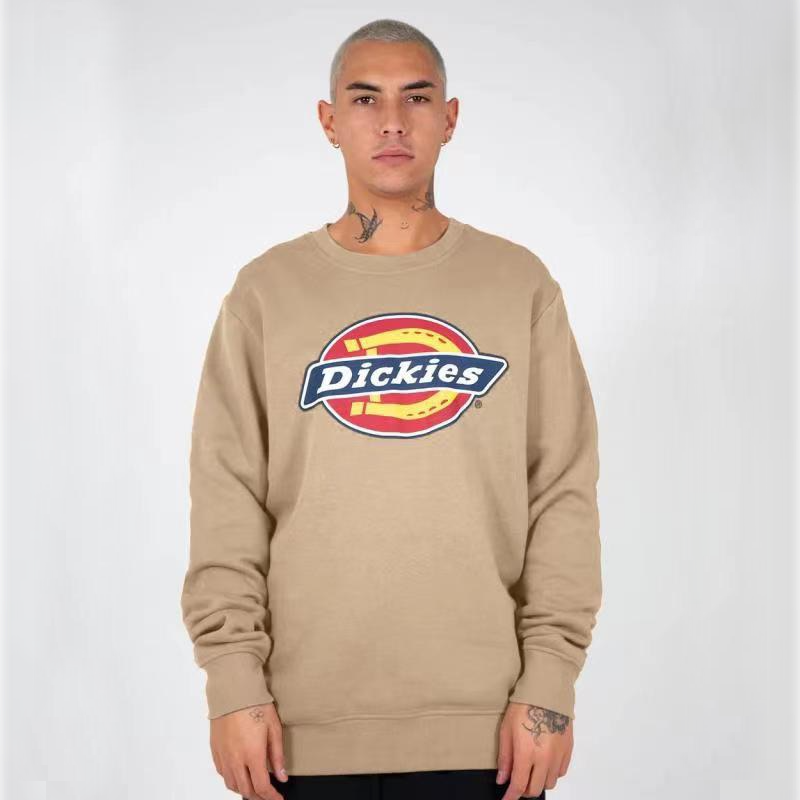 DICKIES H.S CLASSIC CREW NECK SWEATER K1210301 - KHAKI