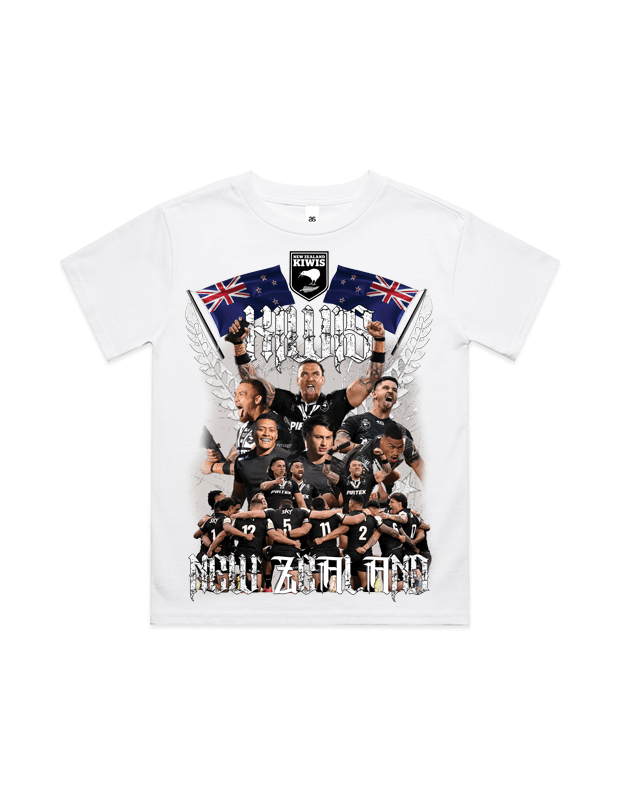 Rewahard Kids Graphic Tee - Kiwi Pacific Championships