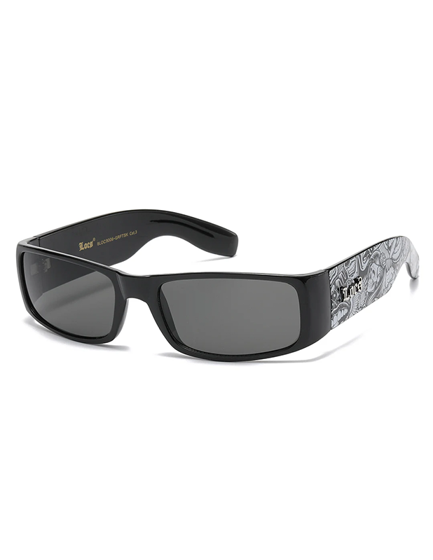 LOCS SUNGLASSES LOC9006-GRFTSK