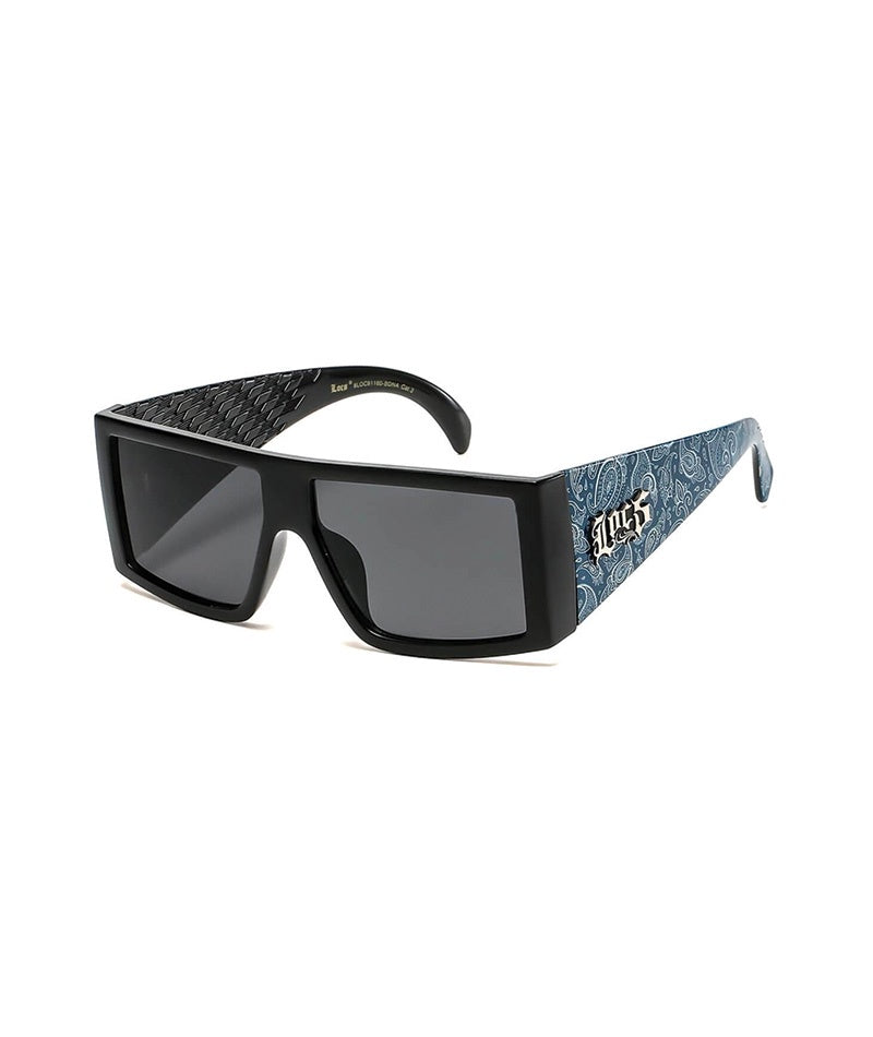 Locs Sunglasses 91160-Bandana Blue