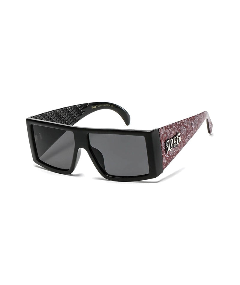 Locs Sunglasses 91160-Bandana Red