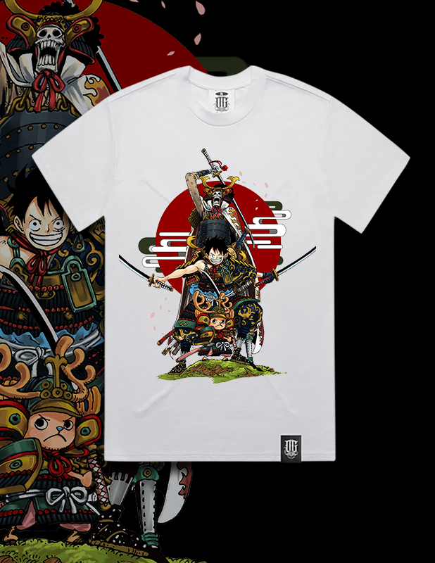 OG Culture X Pro Club Heavyweight Tee - One Piece Luffy's Team