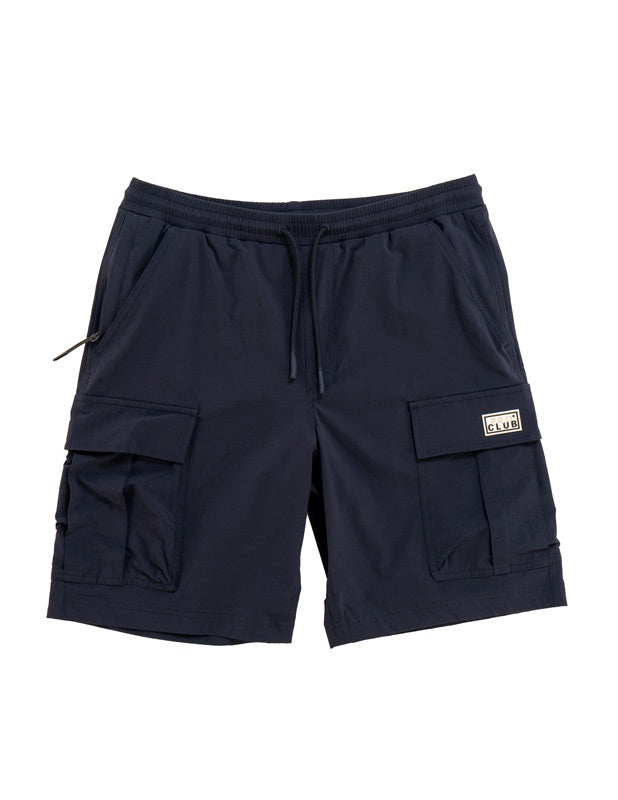 Pro Club Men's Comfort Stretch Nylon Cargo Short - 9 1/2 inch inseam - Navy