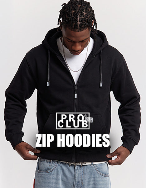PRO CLUB ZIP HOODIE