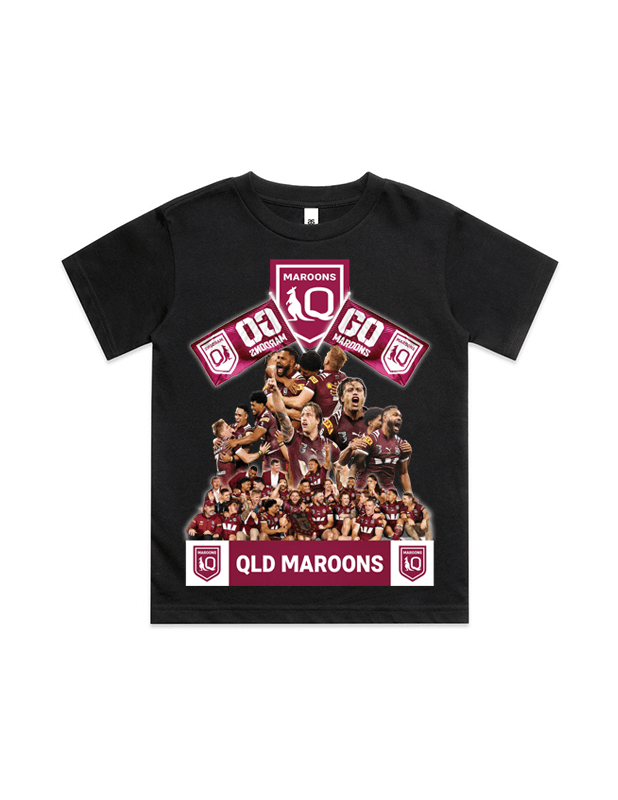 Rewahard Kids Graphic Tee - QLD Maroons