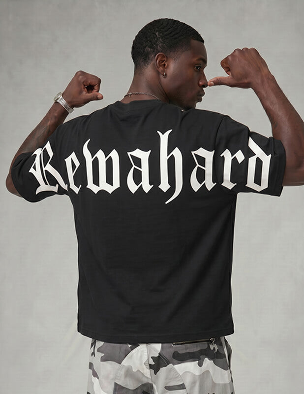 Pro Club REWAHARD Heavyweight Short Sleeve Tee - BLACK