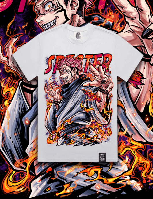 OG Culture X Pro Club Heavyweight Tee - Sukuna