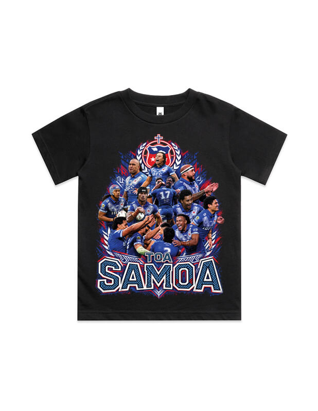 Rewahard Kids Graphic Tee - Samoa Rugby World Cup