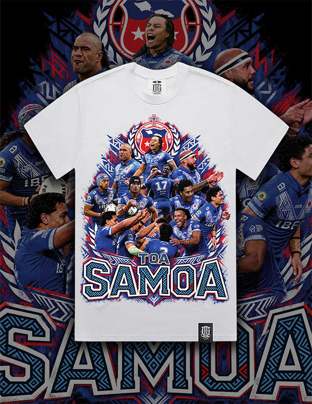 OG Culture X Pro Club Heavyweight Tee - Samoa Rugby World Cup