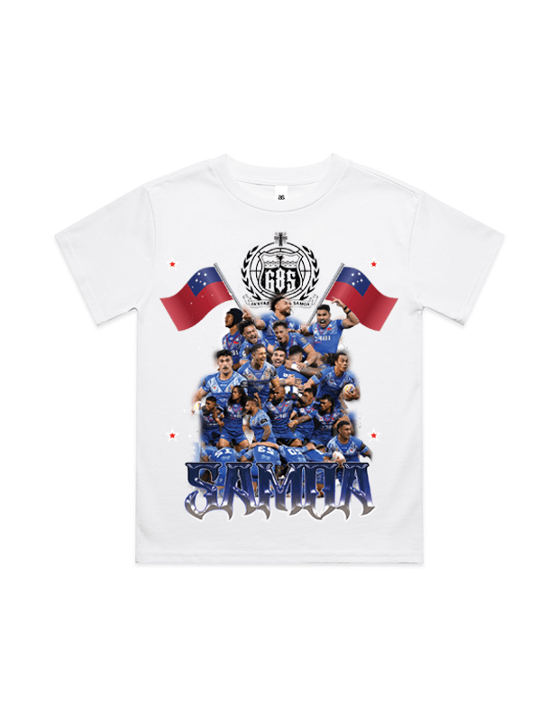 Rewahard Kids Graphic Tee - Samoa Pacific Rugby World Cup