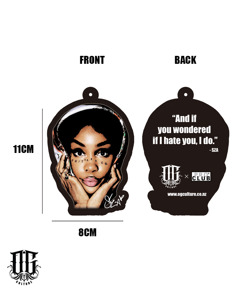 OG Culture Air Freshener Card - Sza (Grape)