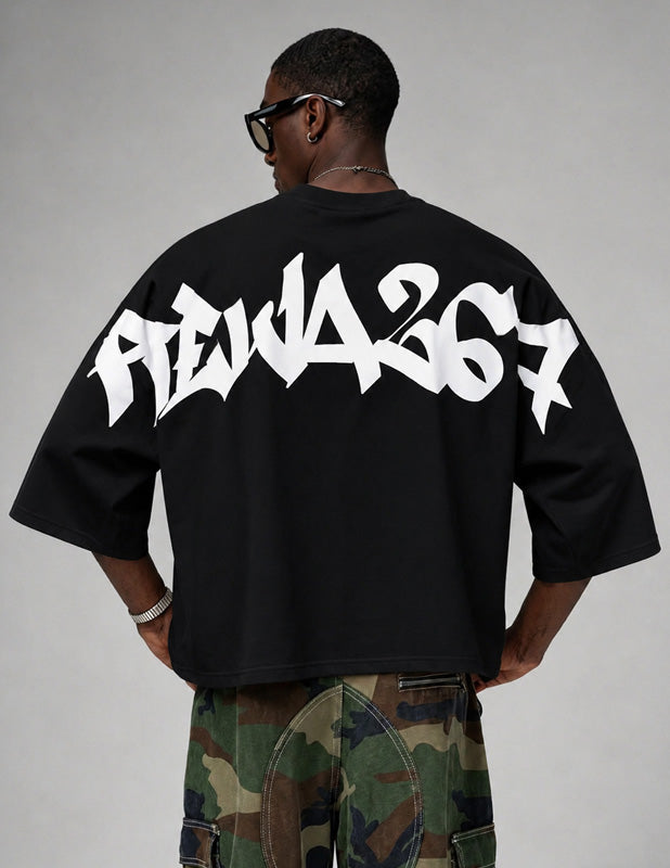 Pro Club Rewa267 Heavyweight Short Sleeve Tee - BLACK