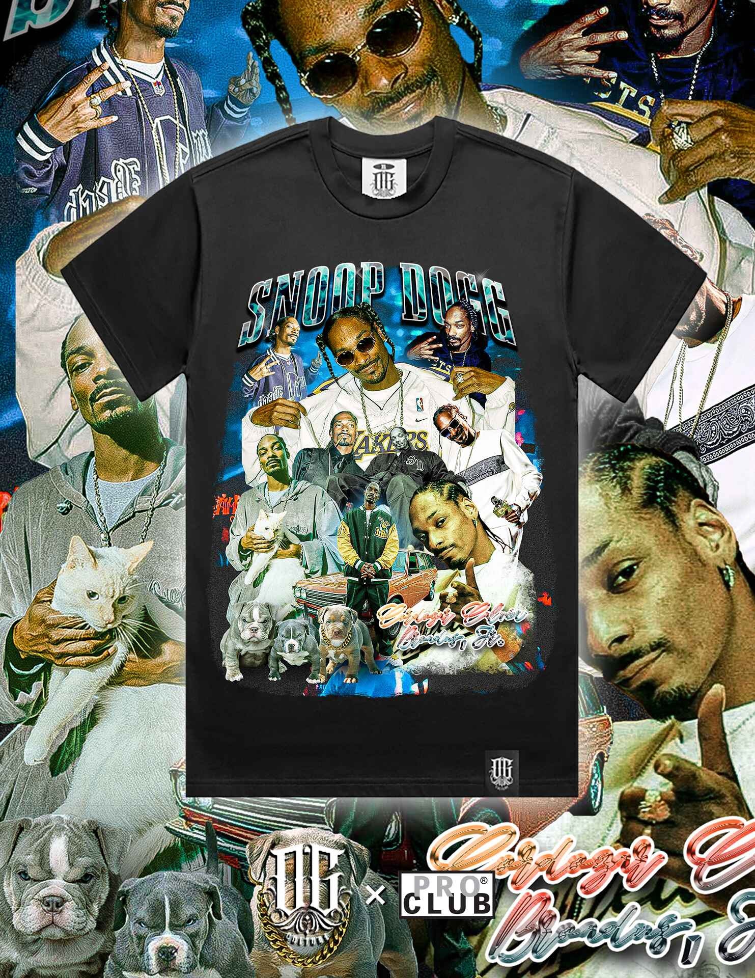 OG Culture X Pro Club Heavyweight Tee - Snoop Dogg