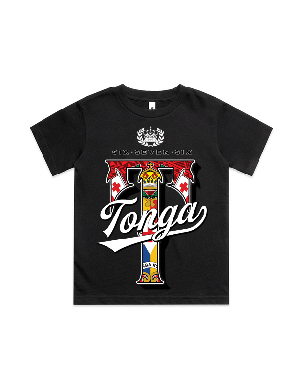 Rewahard Kids Graphic Tee - Tonga Graphic