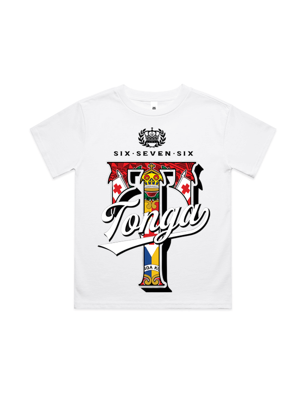 Rewahard Kids Graphic Tee - Tonga Graphic