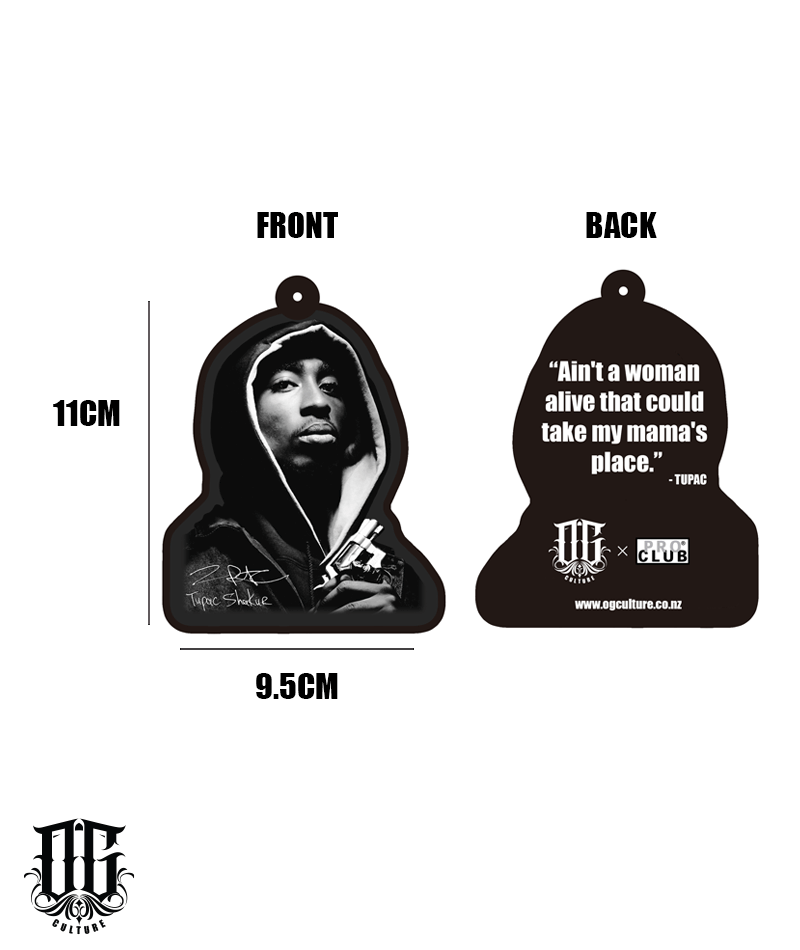 OG Culture Air Freshener Card - Tupac (Sakura)