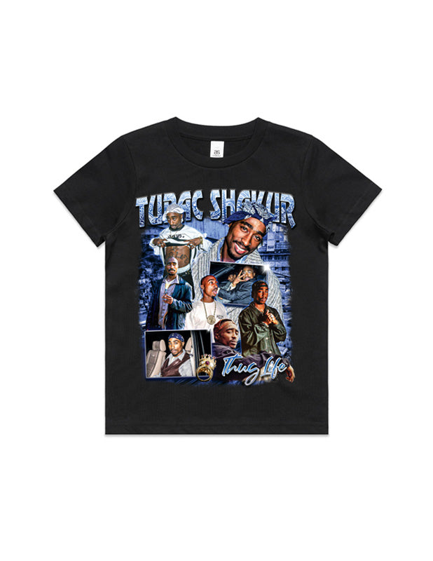 Rewahard Kids Graphic Tee - Tupac Shakur Bandana