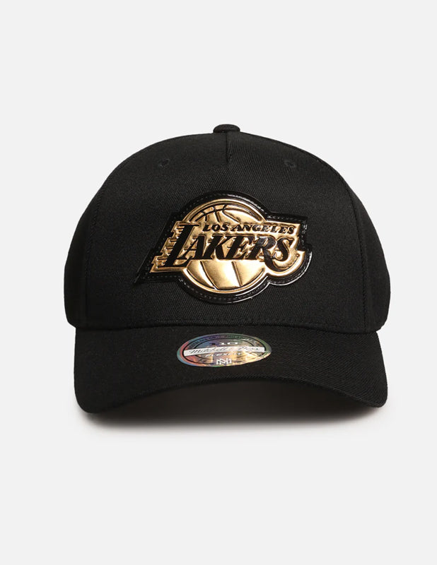 MITCHELL & NESS 110 Flexfit Snapback Weald 5Panel Lakers - Black