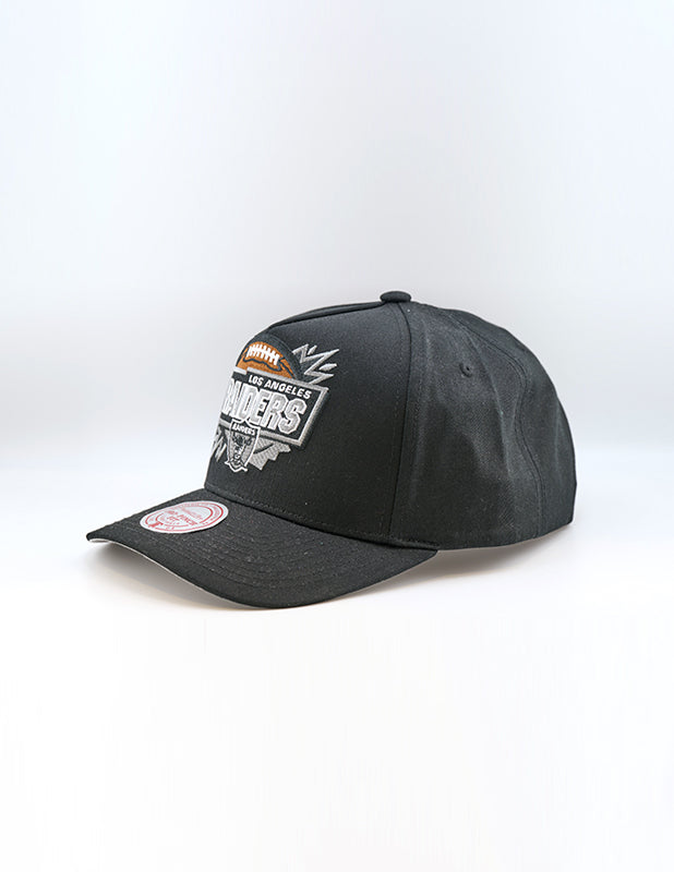 MITCHELL & NESS Snapback Pigskin Session Pro Pinch Raiders Black